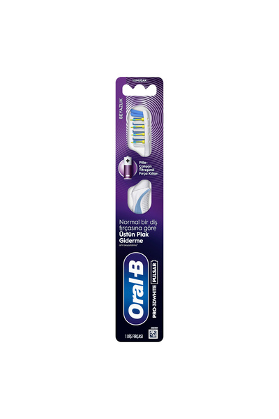Oral-B Pro-3D White Pulsar Beyazlık Diş Fırçası Yumuşak