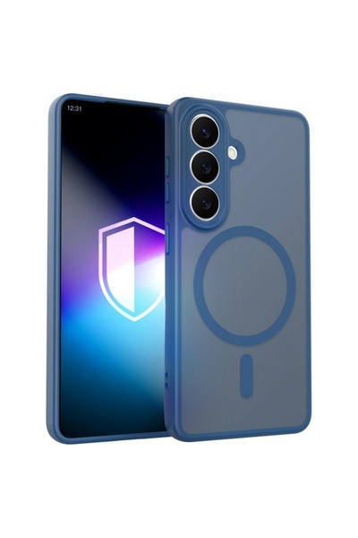 3MK Misty MagCase Θήκη MagSafe για Samsung Galaxy S26 Plus, Μπλε