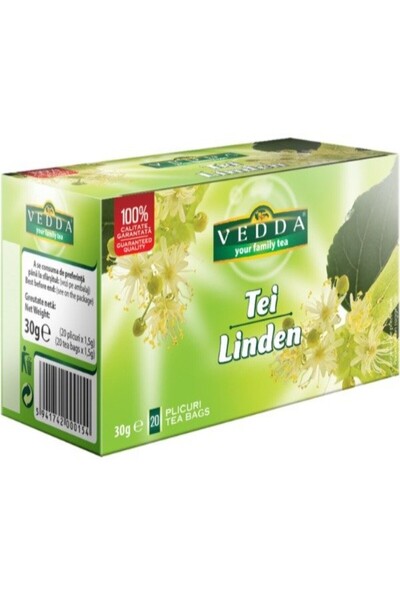 Vedda Ceai Tei - 20 plicuri / 1 gr