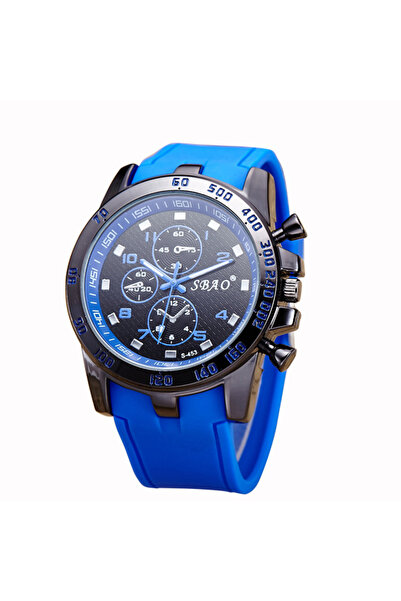 Choice5 Blue New Quartz Watches for Men and Women, Student Sports Silicone Wa...