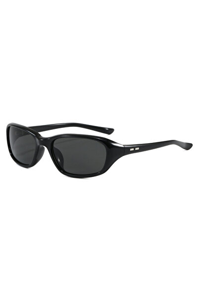 Choice Black gray Retro Oval Sunglasses for Women Men Chic Cat Eye Y2K Design...