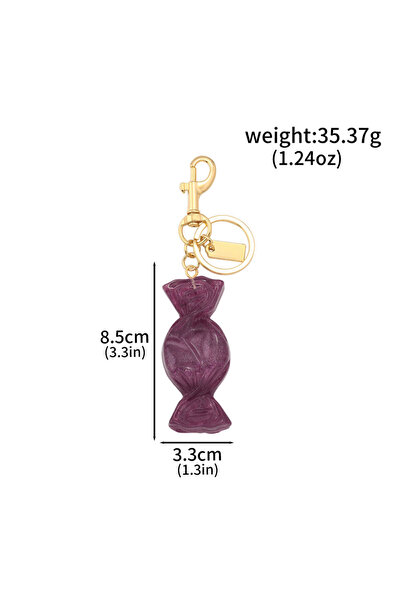 Choice3 BG00143-02 Creative Colored Candies Keychain Sparkling Candy Pendant ...