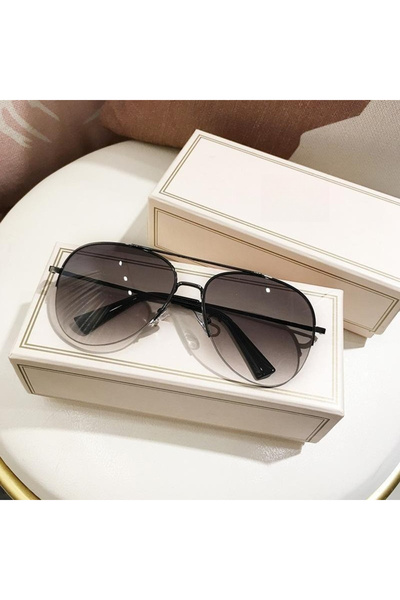 Choice6 grey-B Classic Vintage Pilot Sunglasses for Men and Women Driving Fis...