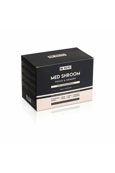 NO BRAND Beketo Med Shroom Ciupercă Coama Leului - 30 Plicuri