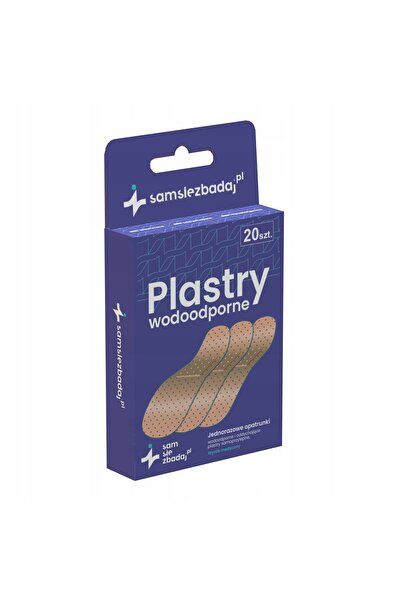 NO BRAND Sam Się Zbadaj Plasturi Impermeabili 20 Buc.