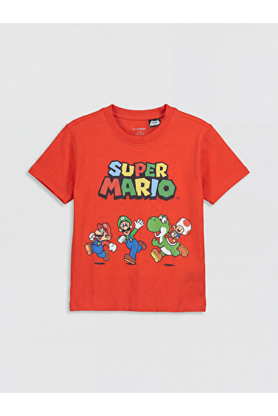 LC Waikiki Tricou de băieți cu imprimeu Mario