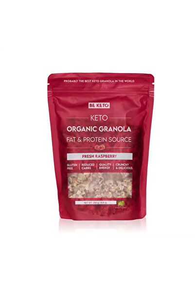 NO BRAND Beketo Bio Keto Granola Zmeură Proaspătă 250G