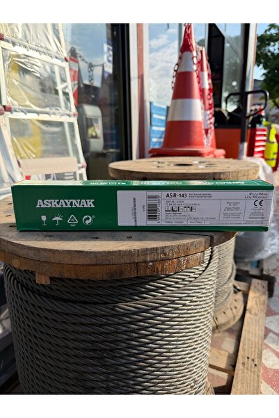 Askaynak ASR-143 Rutil Kaynak Elektrodu 3.2x350 mm 3,2 Kg E6013 Kaynak Çubuğu