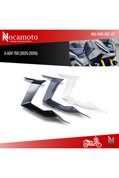 Honda X-ADV750 2025+ Bacak Yan Rüzgar Deflektörü FÜME