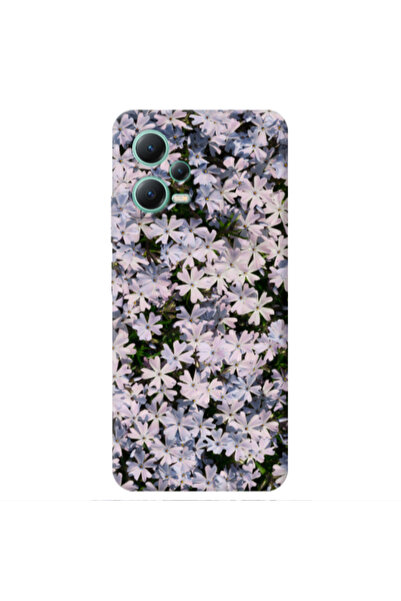 Other Xiaomi Redmi Note 12 Pro 5G Flowers white Transparent Silicone TPU Θήκη