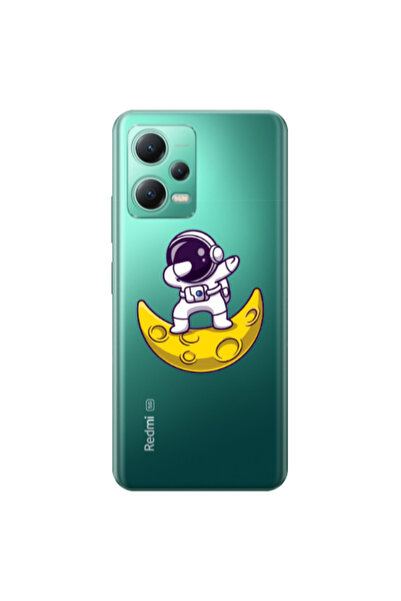 Other Xiaomi Redmi Note 12 Pro Plus 5G Astronaut on the moon Transparent Sili...
