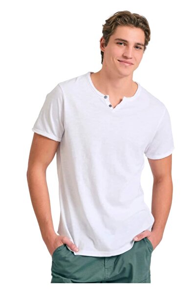 Funky Buddha T-Shirt FBM011-004-04 – White