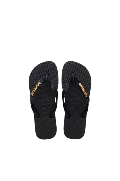 Havaianas Top Logo Metallic Σαγιονάρες 4127244-1069 – Black