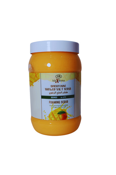 MAXDONA Max Donna Mango Foam Salt Scrub - Instant Brightening and Softening f...