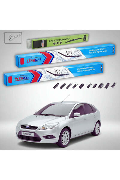 TEAMCAR Ștergătoare Ford Focus II DA Hatchback 2006-2011 |   Set Față și Spat...
