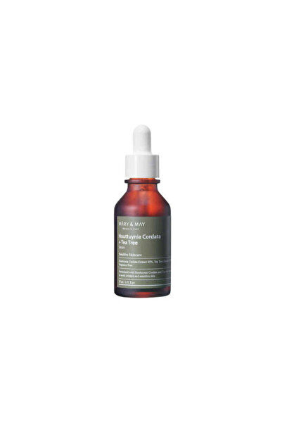 Mary and May Ser cu Houttuynia Cordata + arbore de ceai, Mary and May, 30ml
