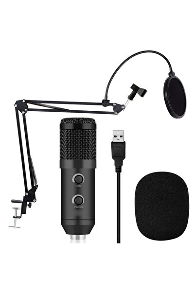 Othes BM 900 USB Microphone Condenser Studio With Stand Tripod And Pop Filter...