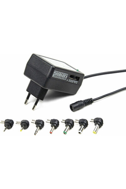 Energenie Adaptor de alimentare universal 12V 1A cu putere de 12W și set de ș...