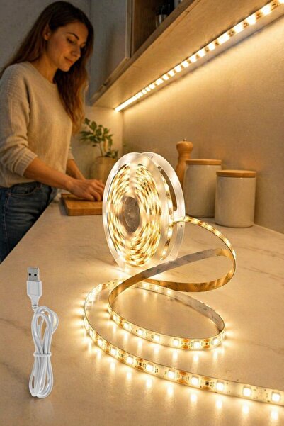 Generic شريط إضاءة LED قابل للتعتيم من السيليكون، قطعة واحدة، لاصق ذاتيًا، قا...