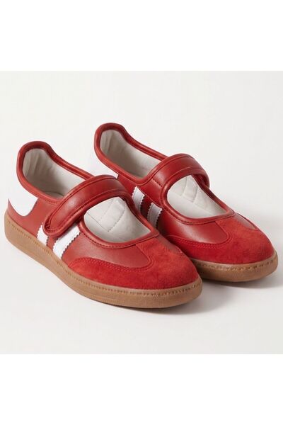 Barinoska Women's Velcro Ballerina Shoes with Thermo Sole, 1 cm Heel, Full Mo...