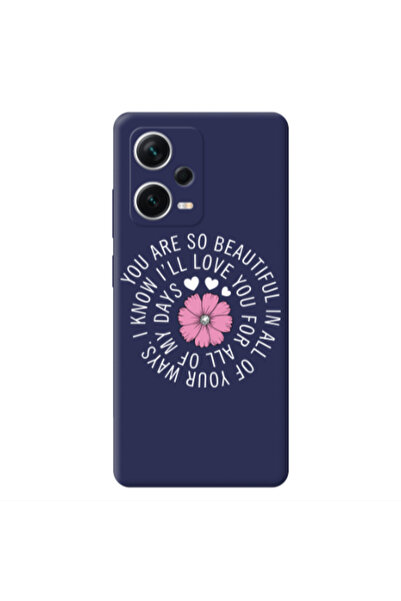 Other Xiaomi Poco X5 Your Ways Dark blue Colored Silicone TPU Θήκη