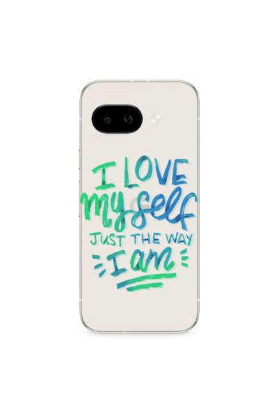 Other Google PIXEL 9A I Love My self Transparent Silicone TPU Θήκη