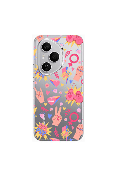 Other Honor Magic 400 Pro Grl Pwr 2 Transparent Silicone TPU Θήκη