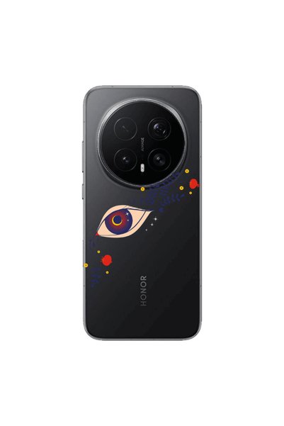 Other Honor Magic 8 Lite Pro Flower eye Transparent Silicone TPU Θήκη
