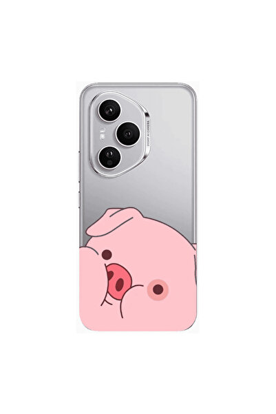Other Honor Magic 400 Pro Piggy 2 Transparent Silicone TPU Θήκη