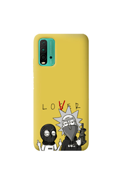 Other Xiaomi Poco M3 Rick Loser Yellow Colored Silicone TPU Θήκη