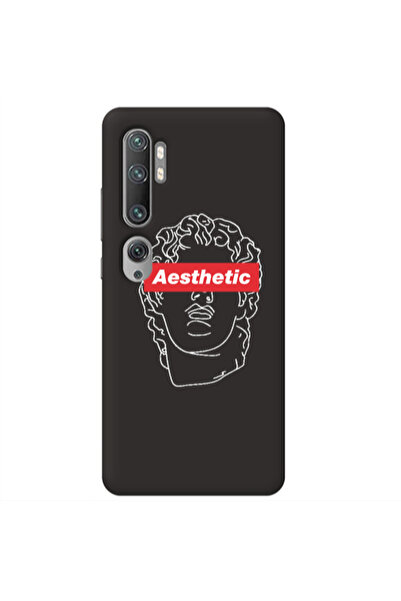 Other Xiaomi Mi Note 10 Aesthetic Black Colored Silicone TPU Θήκη