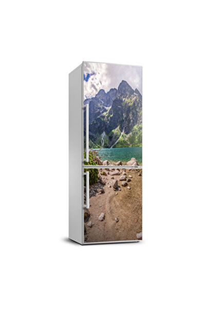 Decormat Autocolant pe fridiger Lacul in munti 60 x 180 cm