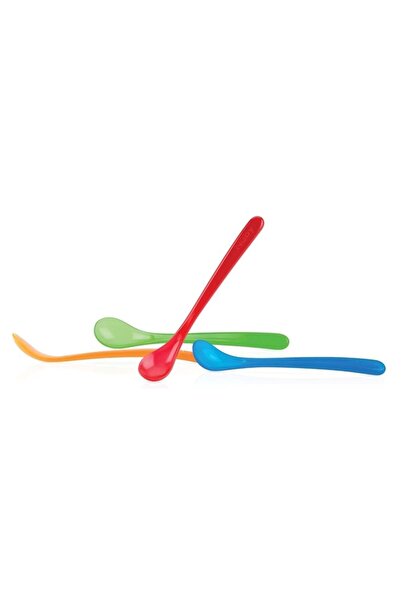 Nuby Κουτάλια με Μακριά Λαβή 4 Χρώματα (ID5565)