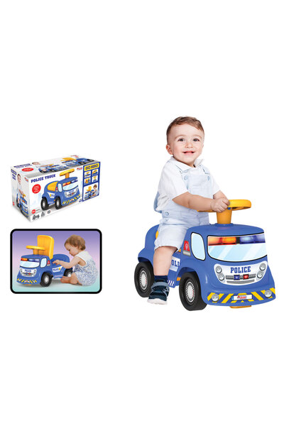 DEDE Go Hero Polis Aracı / Bin-Git / Bebek İlk Adım Yürüme Yardımcısı