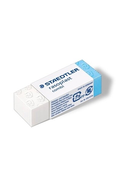 Staedtler Γόμα Rasoplast Combi Bt30 Λευκό/Μπλε (131526031)
