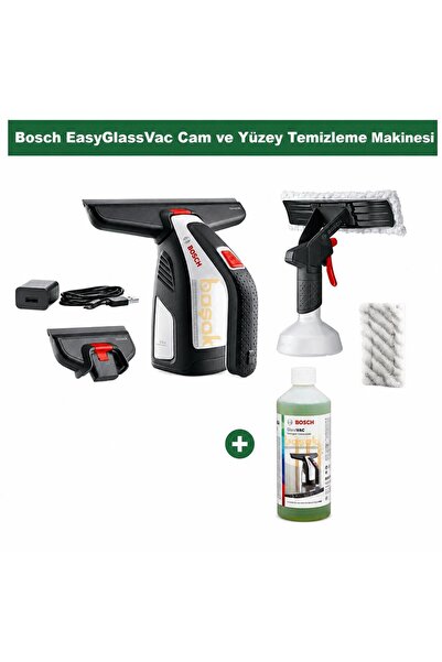 Bosch GlassVac Cam Temizleme Seti + GlassVAC Deterjan