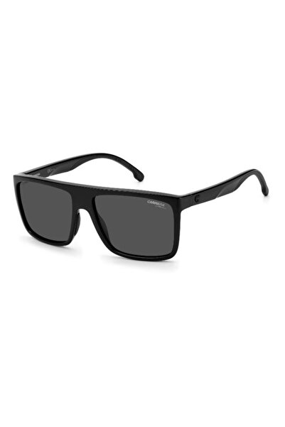 Carrera UV Protected Sunglasses Black Frame Grey Mirror Lens 58mm - C-8055/S-807