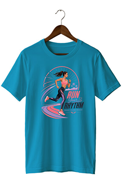 remonz Runner Printed Training T-Shirt Sports T-Shirt