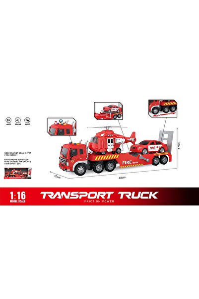 Blue Toys Φωτιζόμενο Πυροσβεστικό Όχημα Φορτηγό (MKT829914)