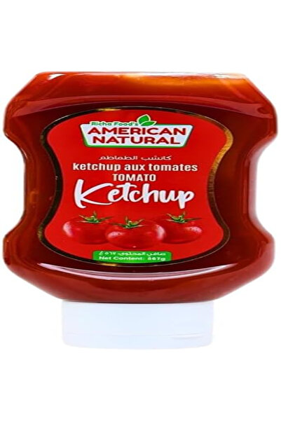 American Natural Tomato Ketchup Pet 567 g x 12