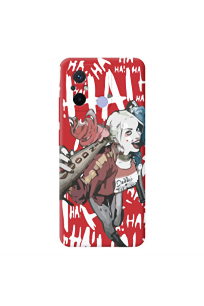 Other Xiaomi Redmi 12C Ha Ha Ha Red Colored Silicone TPU Θήκη