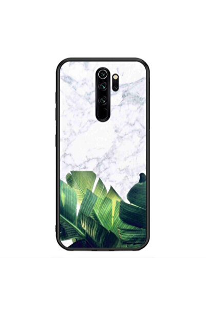 Other Xiaomi Redmi Note 8 Pro Marble Laves Black Glossy Θήκη