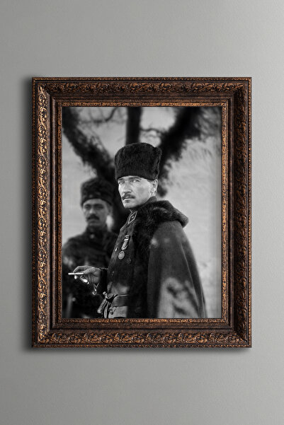 epiqart أتاتورك - لوحة فنية عتيقة الطراز - نموذج سميك