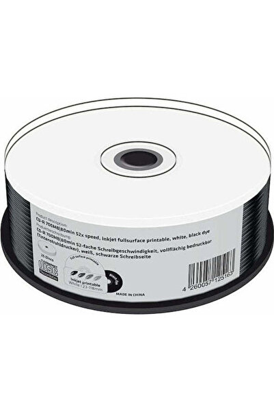 MediaRange Εγγράψιμο CD-R 52x 700MB Κουτί 25 τεμαχίων 25 τεμάχια Κωδικός: MR241