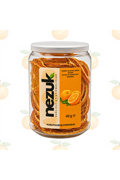 Kurutulmuş Doğal Portakal-PET-40g
