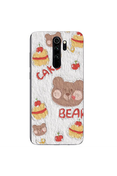 Other Xiaomi Redmi Note 8 Pro Cake Bear Transparent Silicone TPU Θήκη