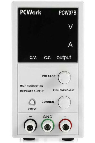 Other Pcwork Τροφοδοτικό Εργαστηρίου με 1 Κανάλι 50V 3A PCW07B
