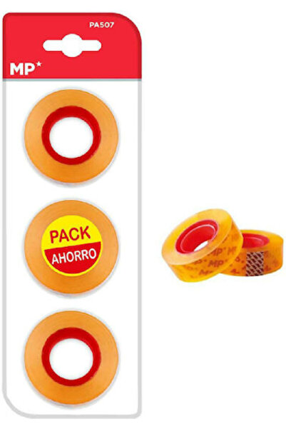 Other Ταινία MP Διαφανής 18mm x 33m 3 τεμάχια Διαφανές Κωδικός: PA507-02