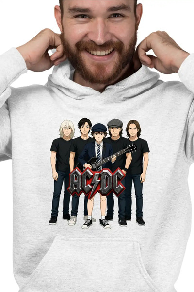 OEM Hanorac Barbati ACDC Cartoon Merch