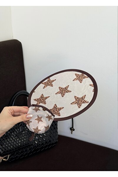 KİLİGİSTANBUL YER KAPLAMAYAN PRATİK, KATLANABİLİR YELPAZE 20 CM